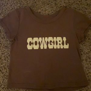 Brandy Melville Cowgirl shirt